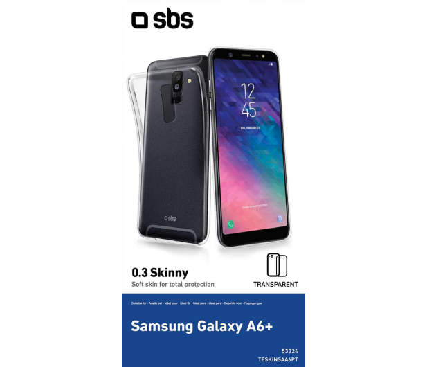SBS LIK ETUI SKINNY do Samsung A6+ (2018) # - 1439089 - zdjęcie